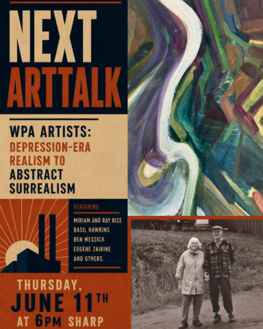 Art talk poster